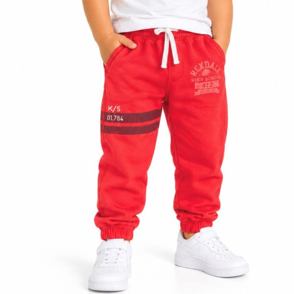 🔥 5 for $30 🔥 H&M Boys “Rexdale High school” Jogger Sweatpants | Size 2T